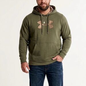 Under Armour Men's Storm Hoodie Olive Green Camo Size XL